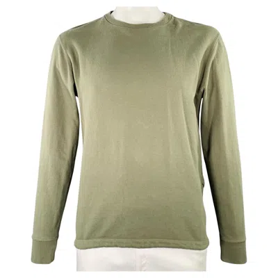 Pre-owned John Elliott Size L Green Cotton Crew Neck Sweatshirt