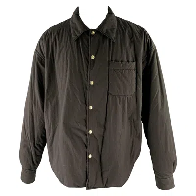 Pre-owned John Elliott Size M Black Cotton Shirt Jacket Long Sleeve Shirt