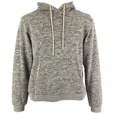 Pre-owned John Elliott Size Xl Grey Heather Cotton / Polyester Hooded Sweatshirt In Gray