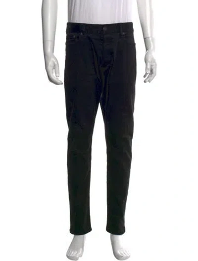 Pre-owned John Elliott Skinny Jeans In Black