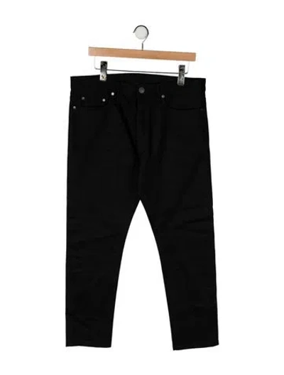 Pre-owned John Elliott Skinny Jeans In Black
