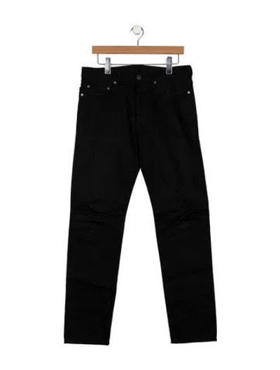 Pre-owned John Elliott Skinny Jeans In Black