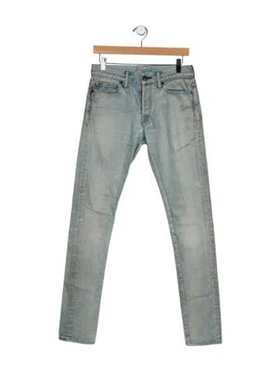 Pre-owned John Elliott Skinny Jeans In Blue