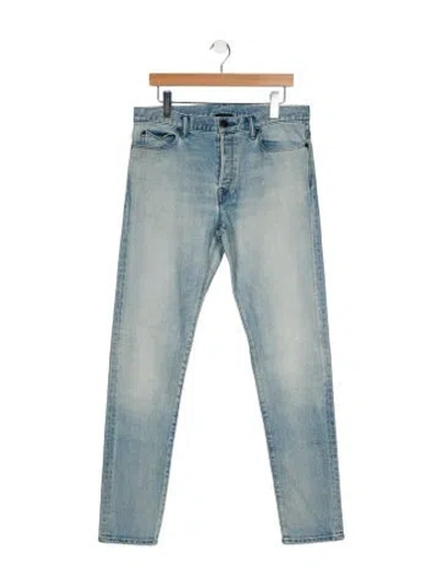 Pre-owned John Elliott Skinny Jeans In Blue