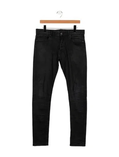 Pre-owned John Elliott Skinny Jeans In Blue