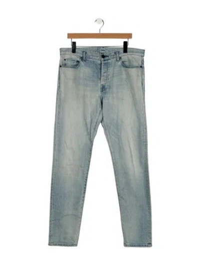 Pre-owned John Elliott Skinny Jeans In Blue