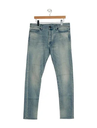 Pre-owned John Elliott Skinny Jeans In Blue
