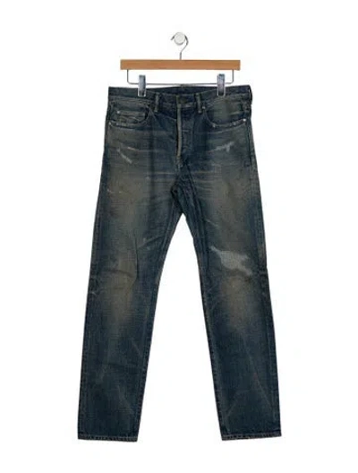 Pre-owned John Elliott Skinny Jeans In Blue