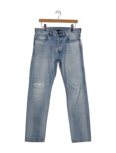 Pre-owned John Elliott Skinny Jeans In Blue