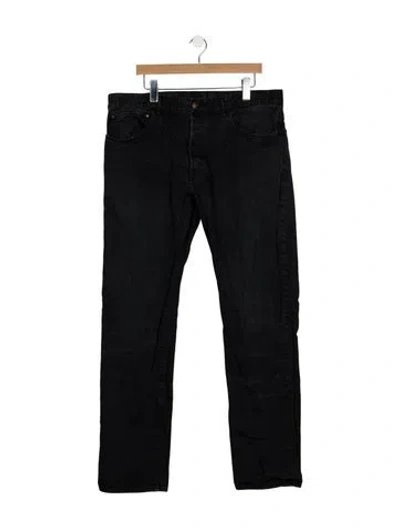 Pre-owned John Elliott Skinny Jeans In Blue