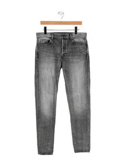 Pre-owned John Elliott Skinny Jeans In Gray