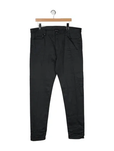 Pre-owned John Elliott Skinny Jeans In Gray