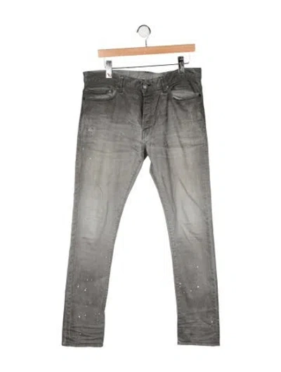 Pre-owned John Elliott Skinny Jeans In Green