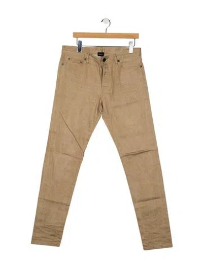 Pre-owned John Elliott Skinny Jeans In Neutral