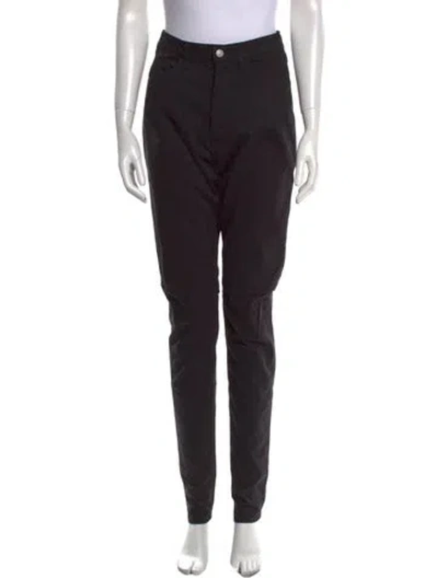 Pre-owned John Elliott Skinny Leg Pants In Black