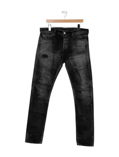 Pre-owned John Elliott Slim Fit Jeans W/ Tags In Black