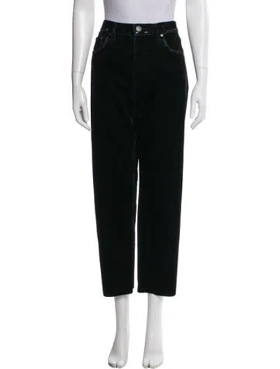 Pre-owned John Elliott Straight Leg Pants In Black
