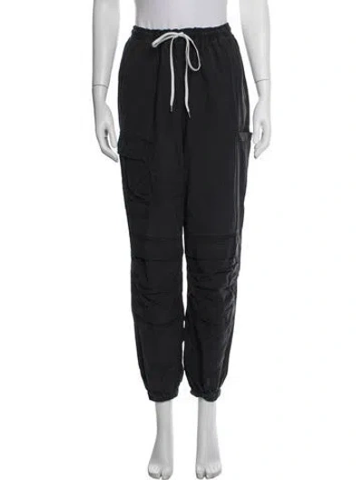 Pre-owned John Elliott Straight Leg Pants In Black