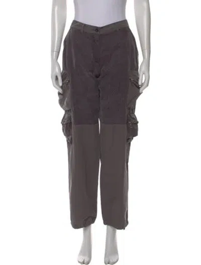 Pre-owned John Elliott Straight Leg Pants In Gray