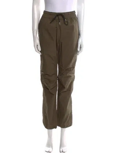 Pre-owned John Elliott Straight Leg Pants In Green