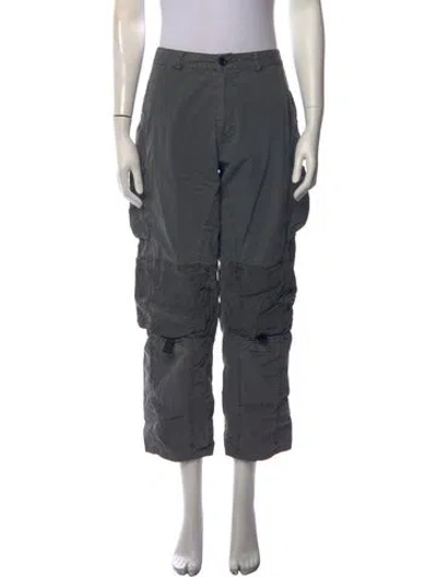 Pre-owned John Elliott Straight Leg Pants In Grey