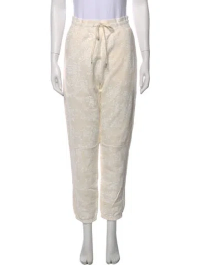 Pre-owned John Elliott Straight Leg Pants In Neutral