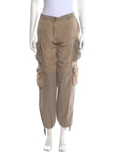 Pre-owned John Elliott Straight Leg Pants In Neutral