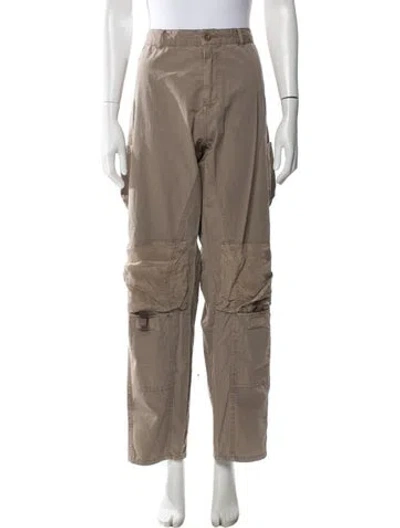 Pre-owned John Elliott Straight Leg Pants In Neutrals