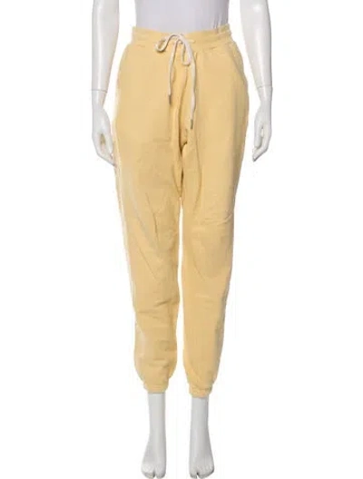 Pre-owned John Elliott Sweatpants In Yellow