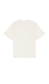 JOHN ELLIOTT REVERSED CROPPED SHORT SLEEVE TEE