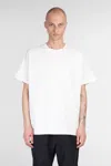 John Elliott T-shirt In Beige Cotton