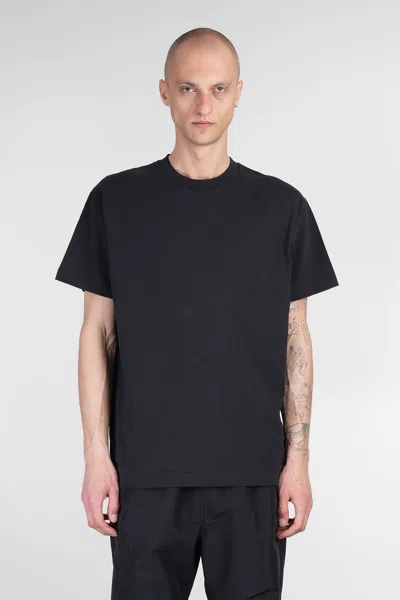 John Elliott T-shirt In Black Cotton