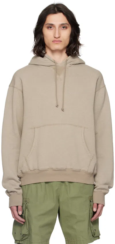 John Elliott Taupe Vintage Hoodie In Fawn