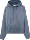 John Elliott Blue Thermal Hoodie In Blue