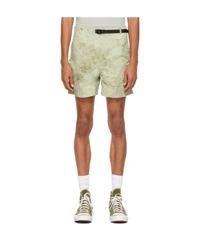 John Elliott Trail Tie-dye Bermuda Shorts In Nude