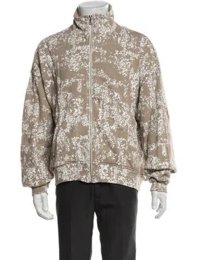 Pre-owned John Elliott Turtleneck Long Sleeve Sweatshirt In Neutral