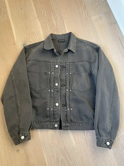 Pre-owned John Elliott Type Ii Thumper Charcoal In Black