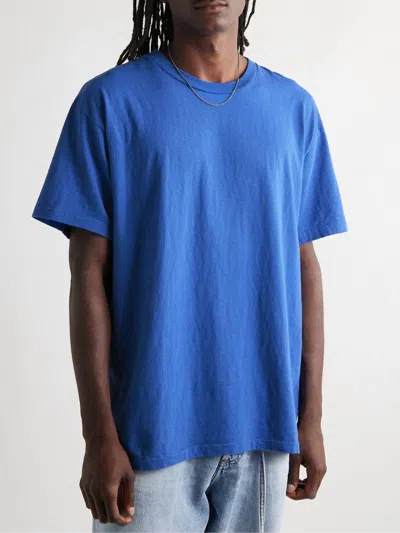 John Elliott University Tee In Blue