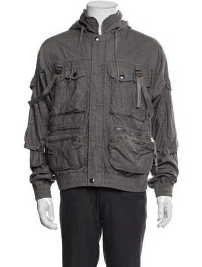 Pre-owned John Elliott Utility Jacket In Gray