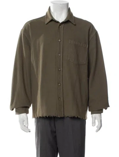 Pre-owned John Elliott Utility Jacket In Green
