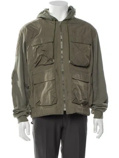 Pre-owned John Elliott Utility Jacket In Green