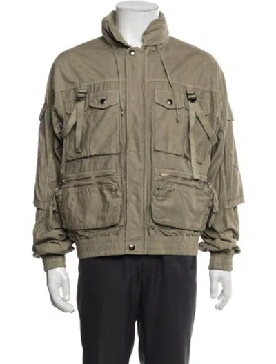 Pre-owned John Elliott Utility Jacket In Green