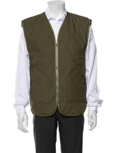 Pre-owned John Elliott Vest W/ Tags In Green