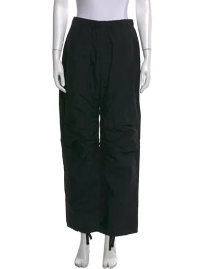 Pre-owned John Elliott Wide Leg Pants In Black