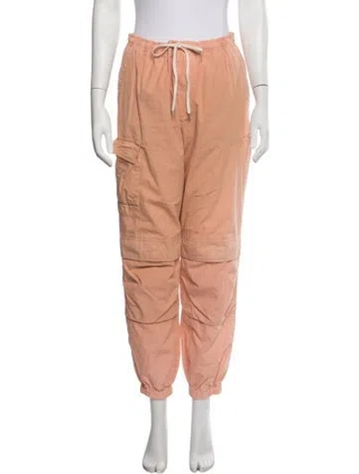 Pre-owned John Elliott Wide Leg Pants In Pink