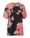 John Elliott Woman T-shirt Brick Red Size 4 Cotton In Red