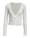 John Elliott Wrap Cardigans In Sage Green