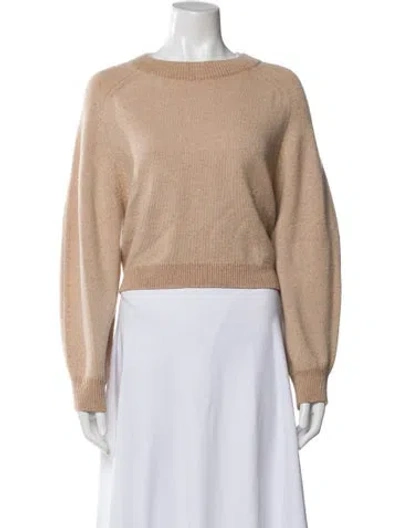 Pre-owned John Elliott Wool Bateau Neckline Sweater In Neutral