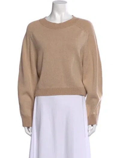 Pre-owned John Elliott Wool Crew Neck Sweater In Brown