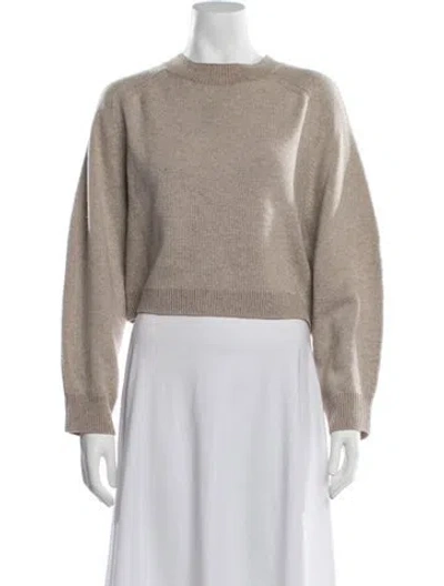 Pre-owned John Elliott Wool Crew Neck Sweater In Neutrals
